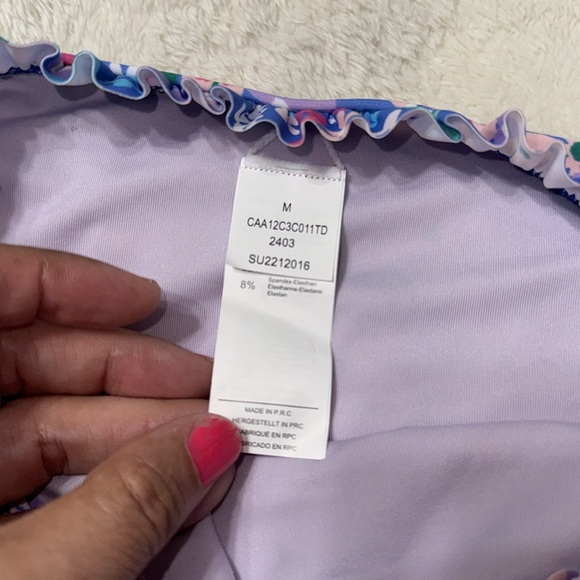 CUPSHE Women Swimsuit Bikini Set High Waisted Push Up Cheeky Bathing Suit - Picture 5 of 9